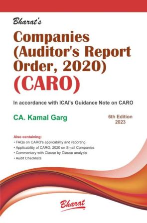 COMPANIES (AUDITOR’S REPORT) ORDER, 2020 (CARO)